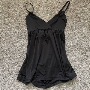 Merrell Select Wick Athletic Tank in Black w/Shelf Bra in Small